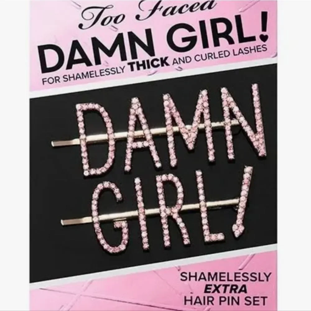 Too Faced Damn Girl! Shamelessly Extra Hair PIN‎ Set